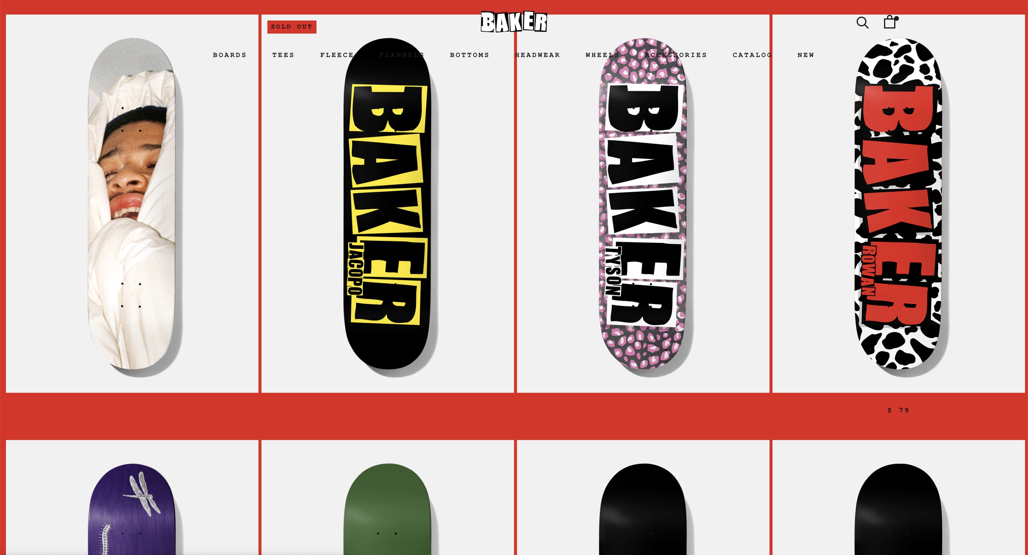 Shopify — Baker Skateboards